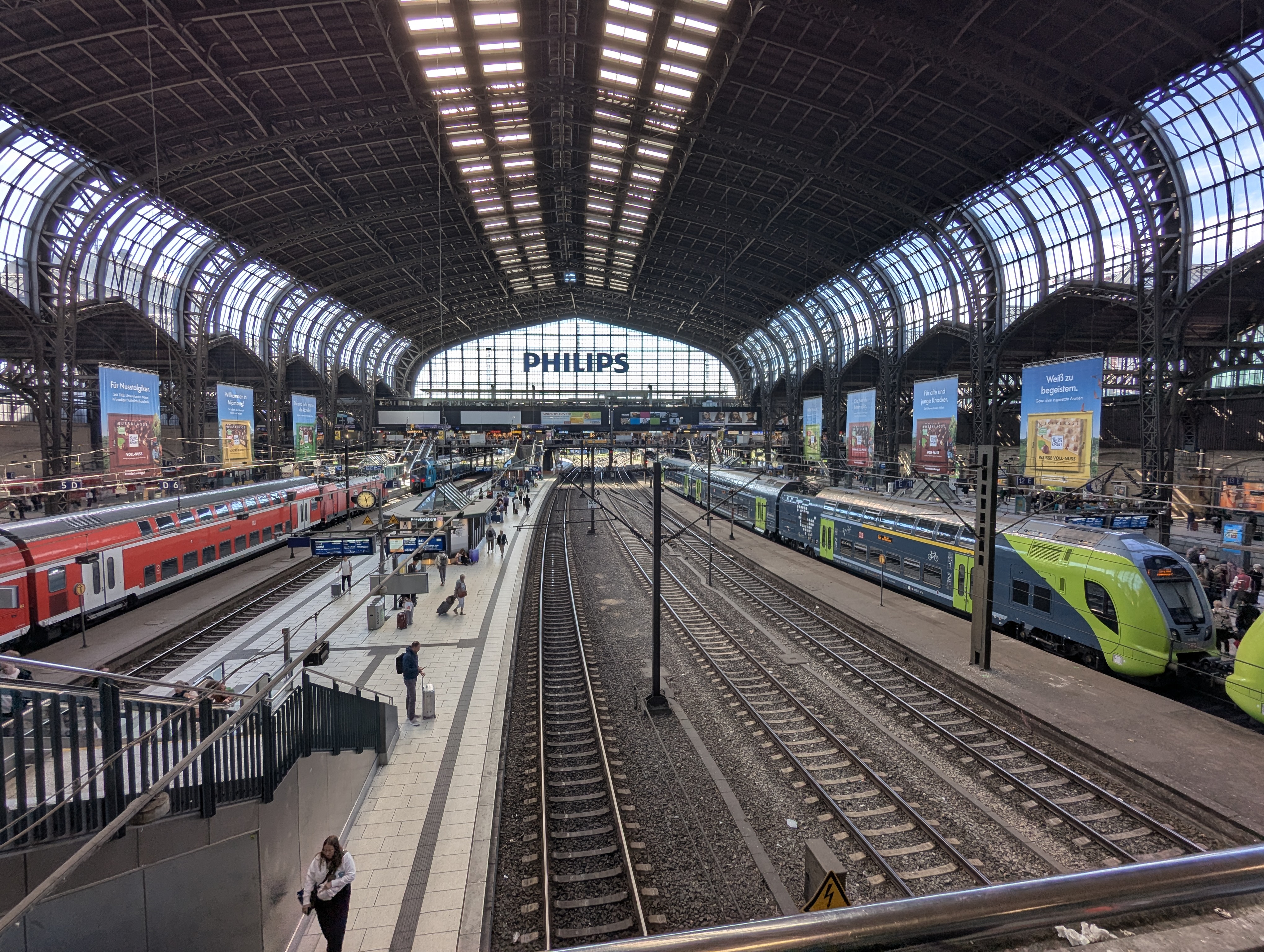 Train to Muenster, Germany